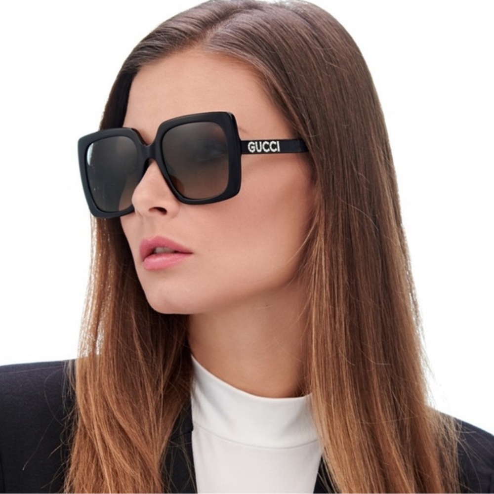 Gucci Crystal Logo Sunglasses
